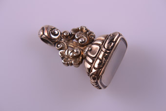 Gold Victorian Fob