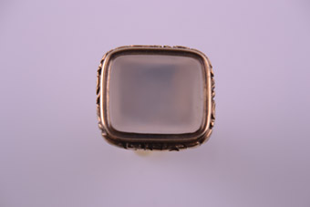 Gold Victorian Fob
