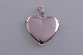 Gold Modern Heart Locket