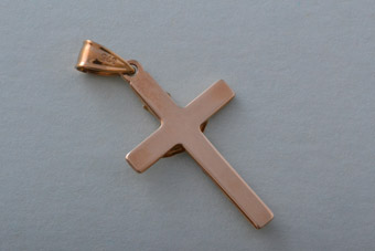 Gold Modern Cross