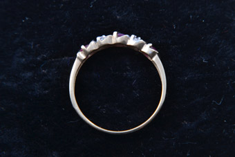 9ct Gold Modern Ring