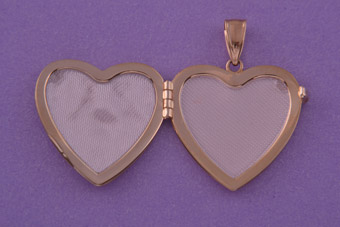 9ct Gold Modern Locket