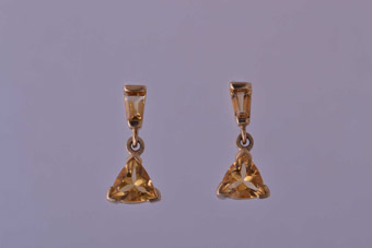 Gold Stud Earrings