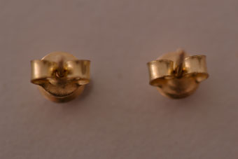 Gold Modern Earrings