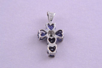 9ct Gold Modern Cross