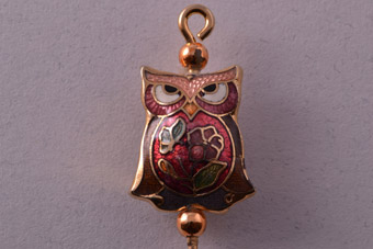 Vintage Owl Stick Pin