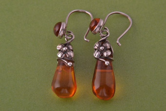 Silver Hook Earrings