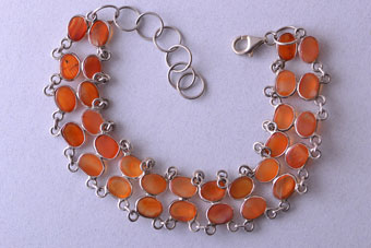 Silver Modern Bracelet 