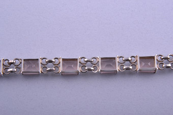 Silver Modern Bracelet 