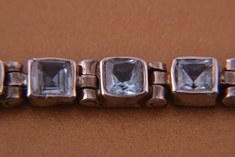 Silver Modern Bracelet