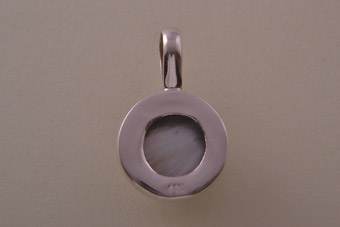 Silver Modern Pendant