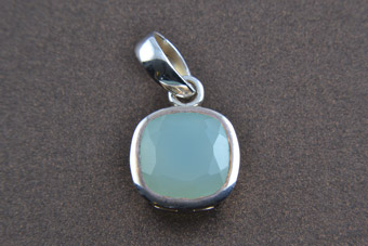 Silver Modern Pendant