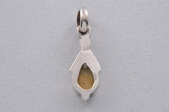 Silver Modern Pendant