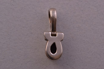 Silver Modern Pendant