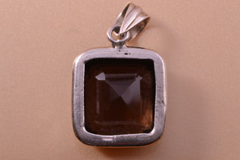 Silver Modern Pendant