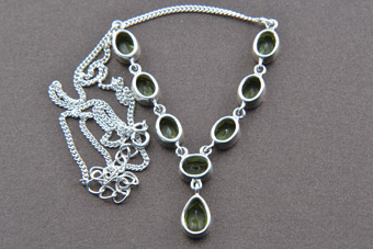 Silver Modern Necklace