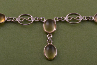 Silver Modern Necklace