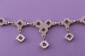 Silver Modern Necklace