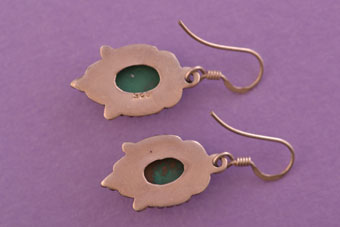 Silver Drop Hook Earrings