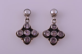 Silver Stud Earrings