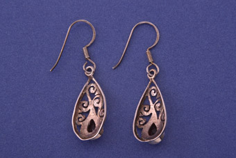 Silver Hook Earrings
