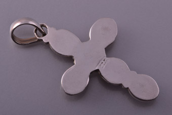 Silver Modern Cross