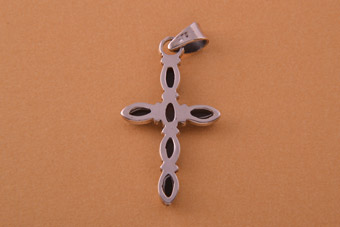 Silver Modern Cross