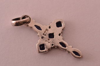 Silver Modern Cross