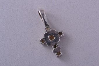 Silver Modern Cross