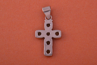 Silver Modern Cross