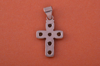 Silver Modern Cross