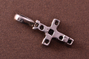 Silver Modern Cross