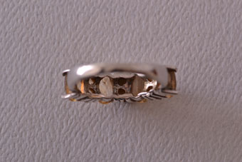 Silver Modern Ring