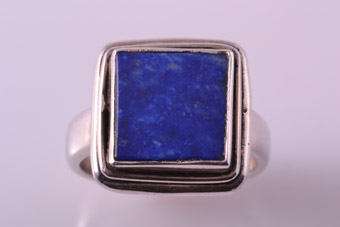 Silver Modern Ring