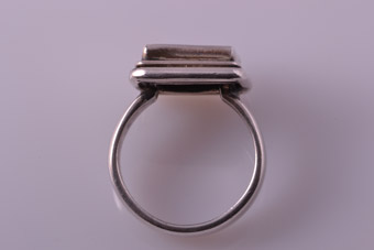 Silver Modern Ring