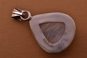 Silver Modern Pendant