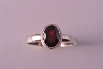 Modern Silver Ring