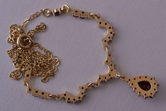 Silver Gilt Necklace