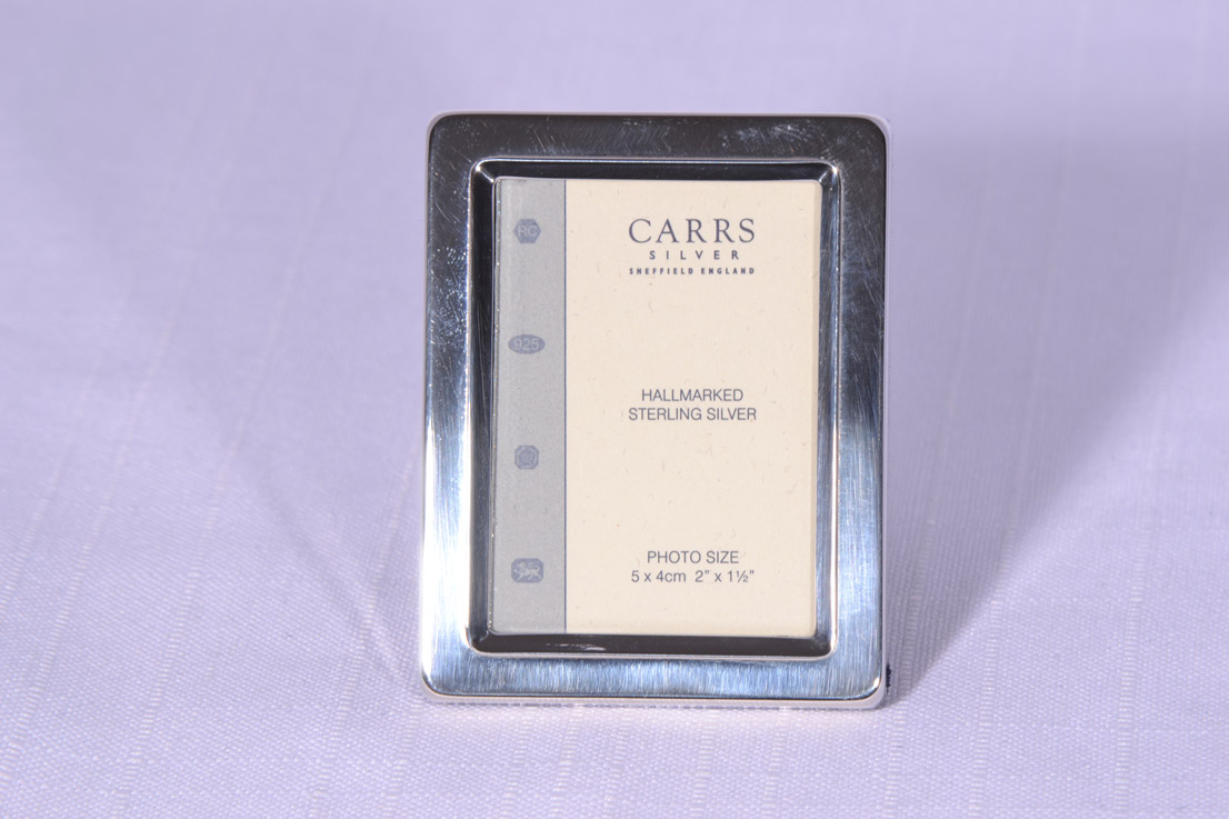 Silver English Picture Frame