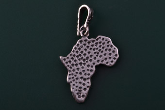 Silver African Charm