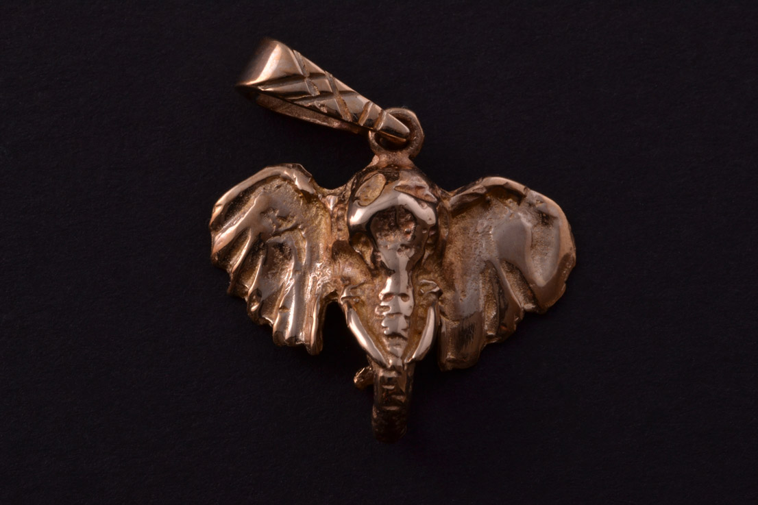 Details about  / 9ct gold new  movable dancing elephant charm