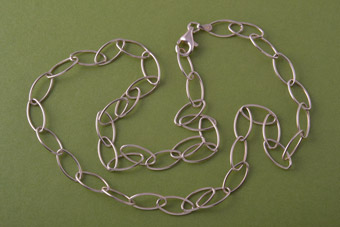 Silver Modern Chain