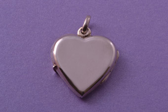 Silver Heart Locket