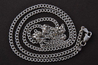 Silver Modern Chain