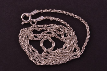 Silver Modern Fine Chain