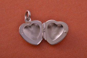 Silver Heart Locket