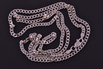 Silver Modern Chain