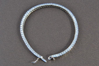 Silver Tennis Bracelet