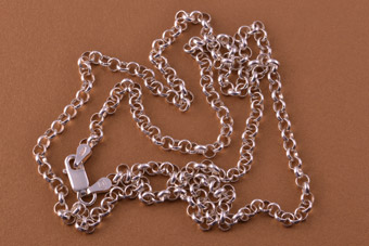 Modern Silver Belcher Chain