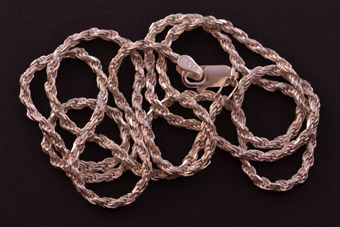 Silver Modern Chain